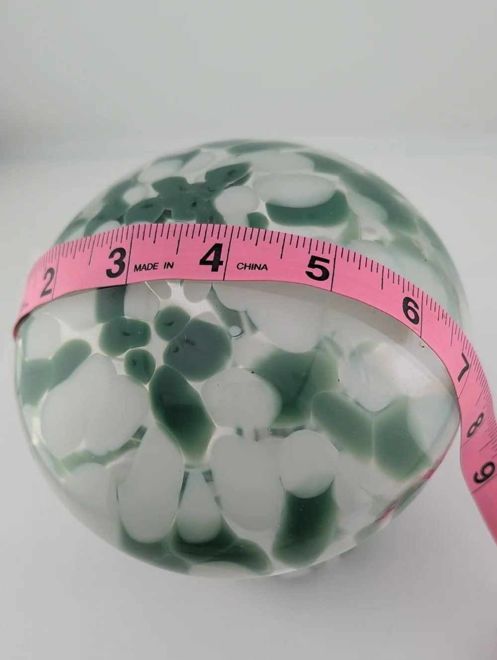 Fairy Light Toadstool Hand blown Glass